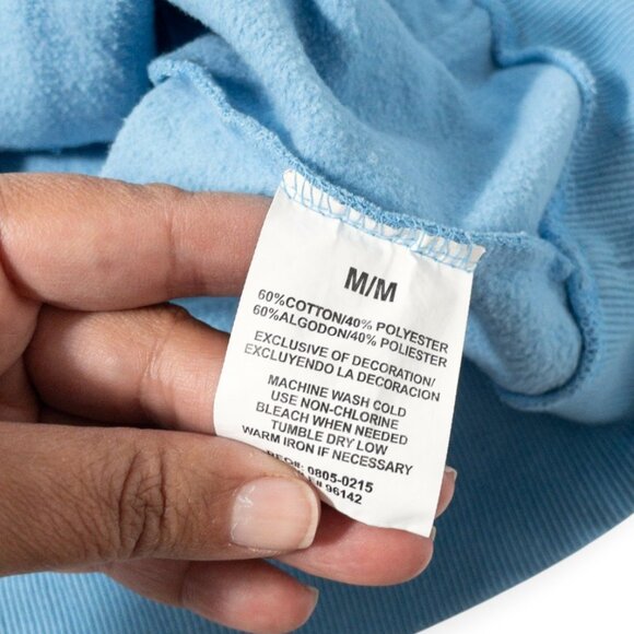 MLB Chicago Cubs 1968-1969 Cooperstown Felt Tek Patch Stitches Hoodie SZ M - Picture 8 of 9